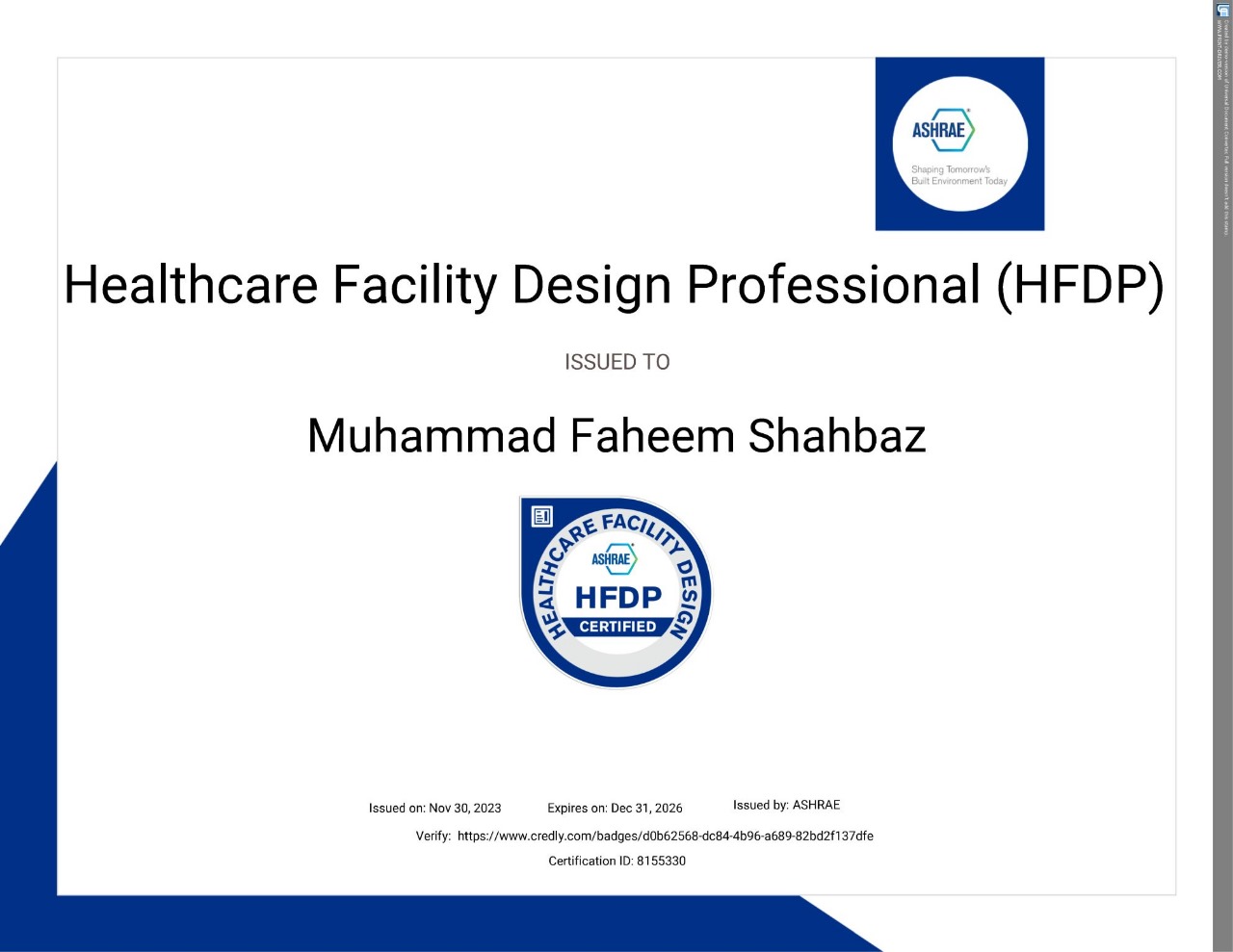 Health Care Design Professional